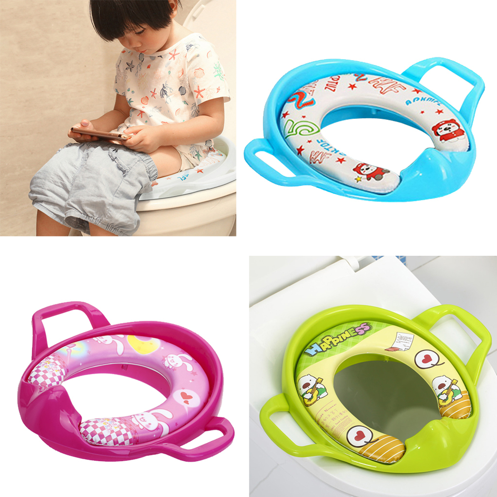 Toddler Travel Potty Seat 2 in 1 Portable Toilet Seat Kids Convenient