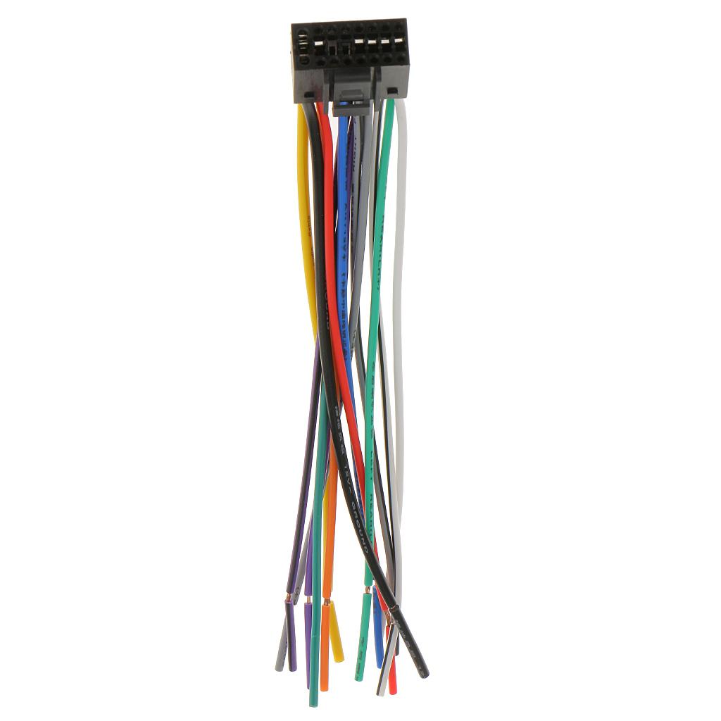 Car Radio Stereo Wire Harness Plug Cable for Kenwood