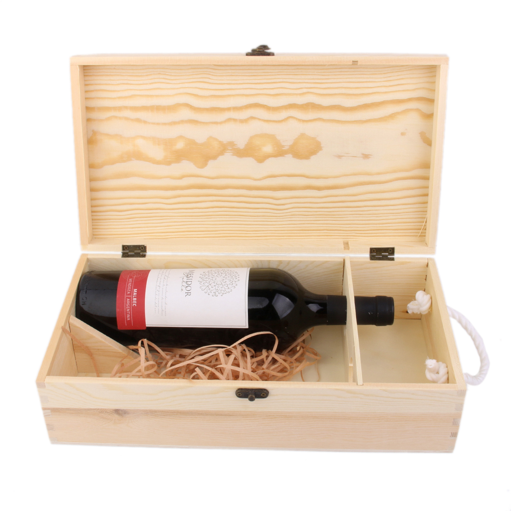 Dual Bottle Wine Box Carrier