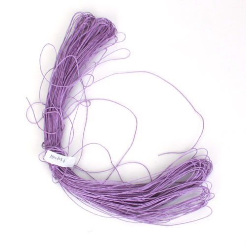 45 Meters Waxed Cotton Cord String 1mm - Lavender