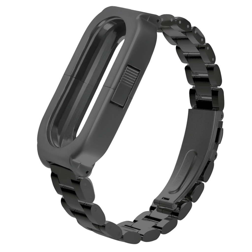 Replacement Watch Band Strap Bracelet for Xiaomi Mi Band 3 black