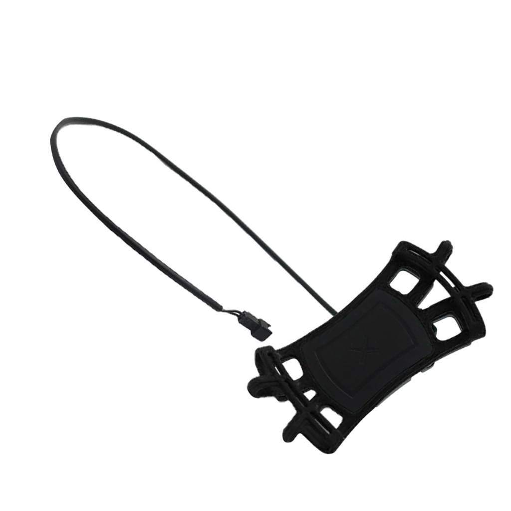 Motorcycle Handlebar Phone Mount Holder USB Charger for iPhone Samsung black