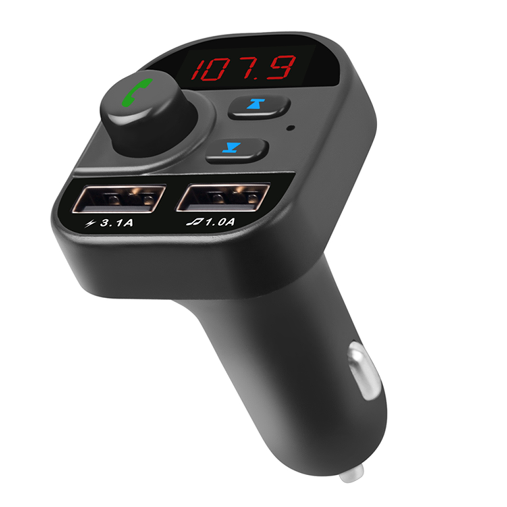 Bluetooth 5.1 Car MP3 Stereo Player FM Transmitter Dual USB