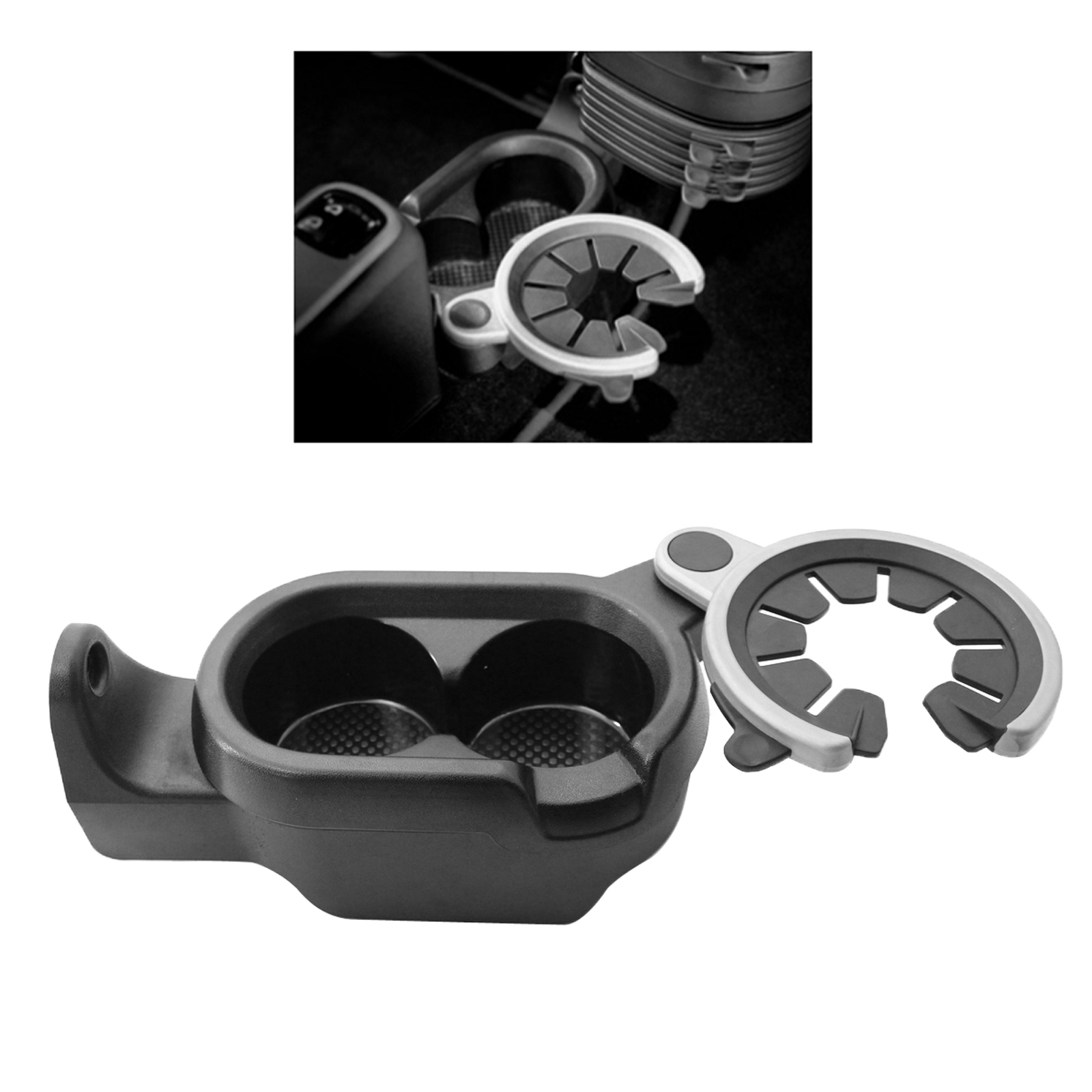 Car Drinks Holder Cup Beverage Mount A4518100370 for Smart Fortwo w451