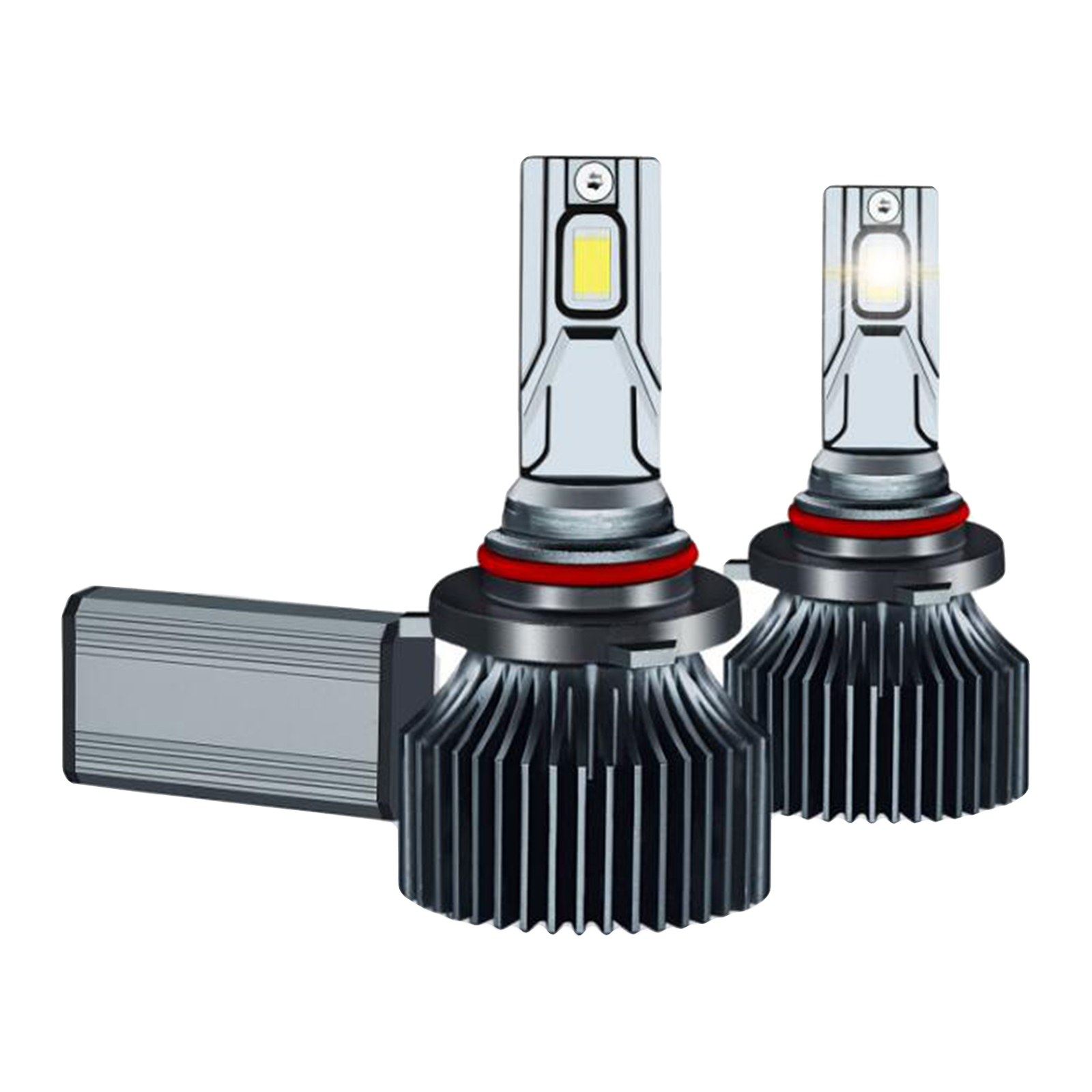 2x LED Headlamp Bulbs Accessories 9006/HB4 Lighting Conversion Plug and Play