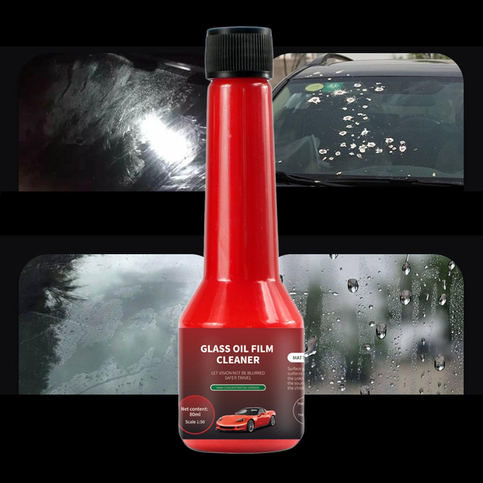 Car Glass Oil Film Cleaner for Car Cleaning Bird Rain Mark Insect Stain 80ml