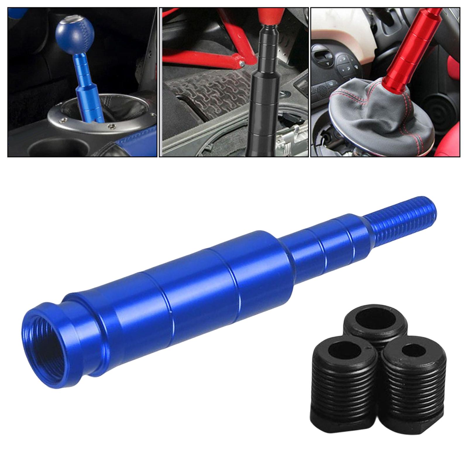 Shifter Knob Extender Replacement Parts for Honda Fittings  Blue