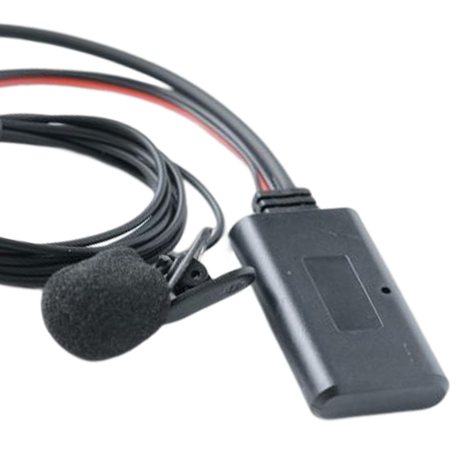 Car Audio Cable Adapter with Mic AUX Music Harness for Crown
