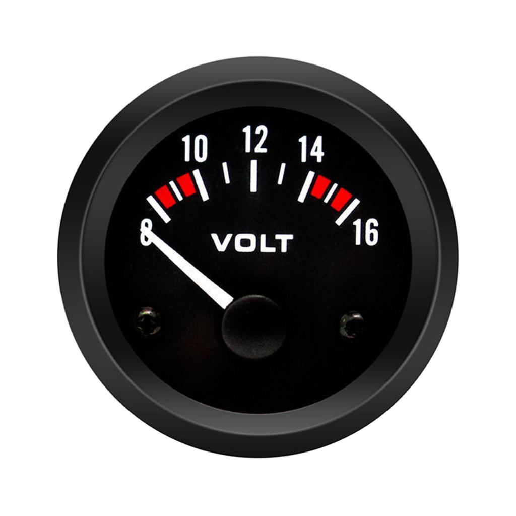 Car Voltmeter High Performance Electronic Voltmeter for Truck Boat Auto