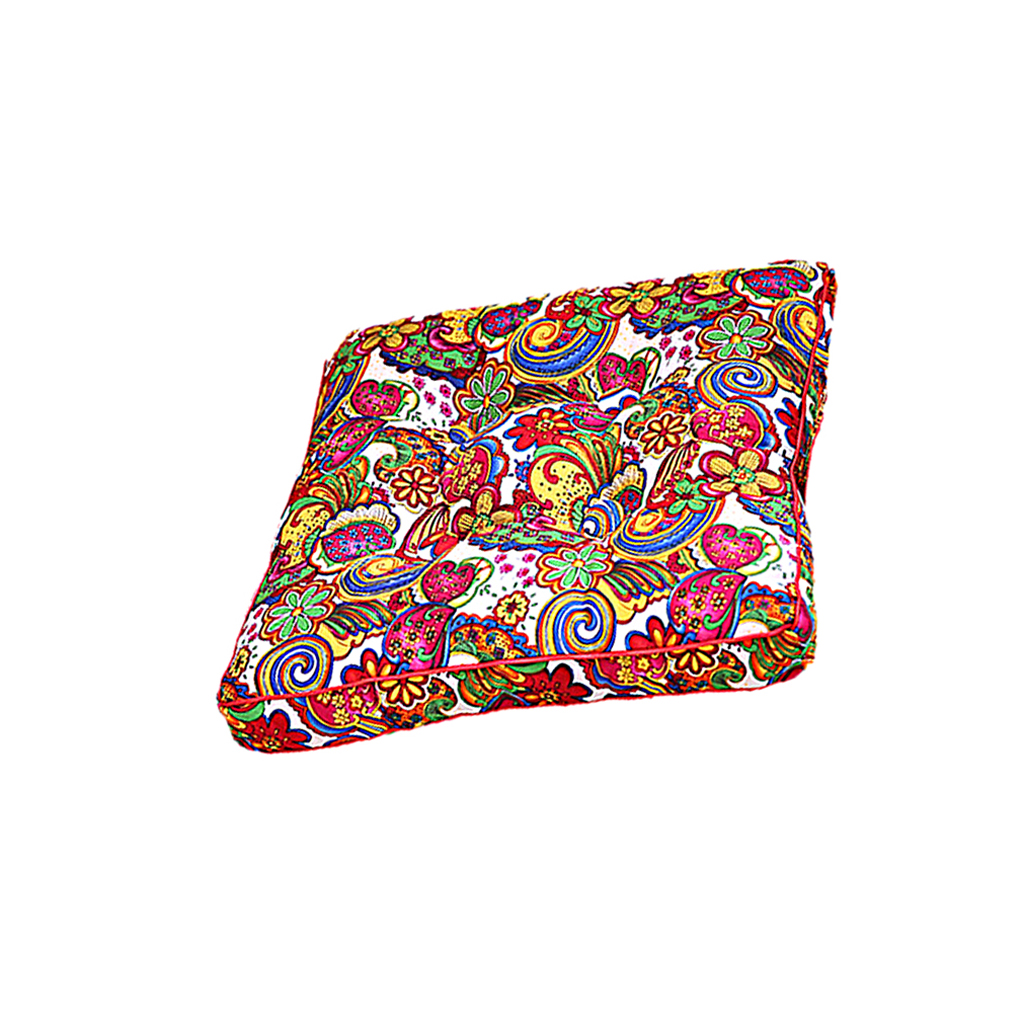 Flowers Pattern Retro Classical Printing Sponge Cotton Seat Cushion Pillow Mat