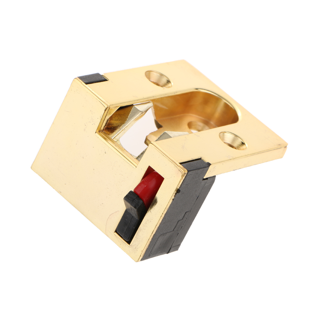 Cabinet Door Guard Latch Security Hasp Buckel Lock Hardware Gold