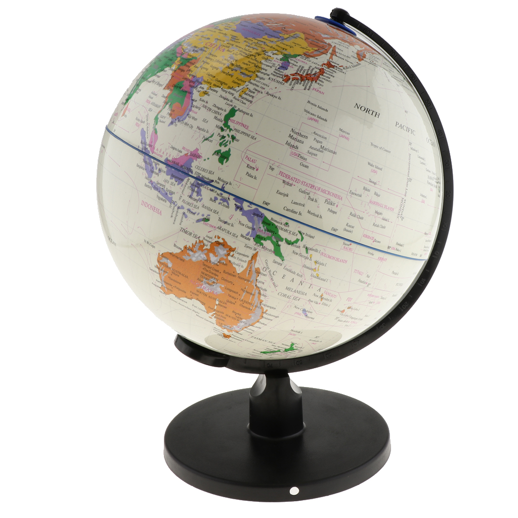   interactive World Globe Educational Learning Toys Kits 25cm White
