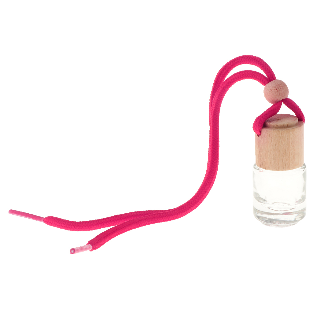 Refillable Charm Empty Glass Perfume Bottle Pendant Car Hanging Perfume  2