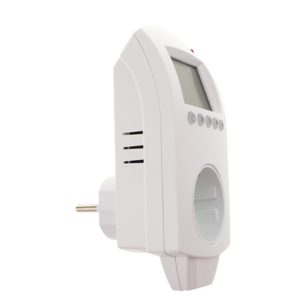 Programmable Plug In Thermostats Heating Temperature Controller Switch -EU