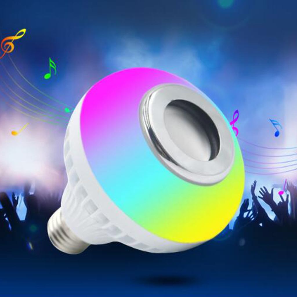 5W LED Wireless Bluetooth Music Play Speaker &Light Bulb Lamp  No Remote Control