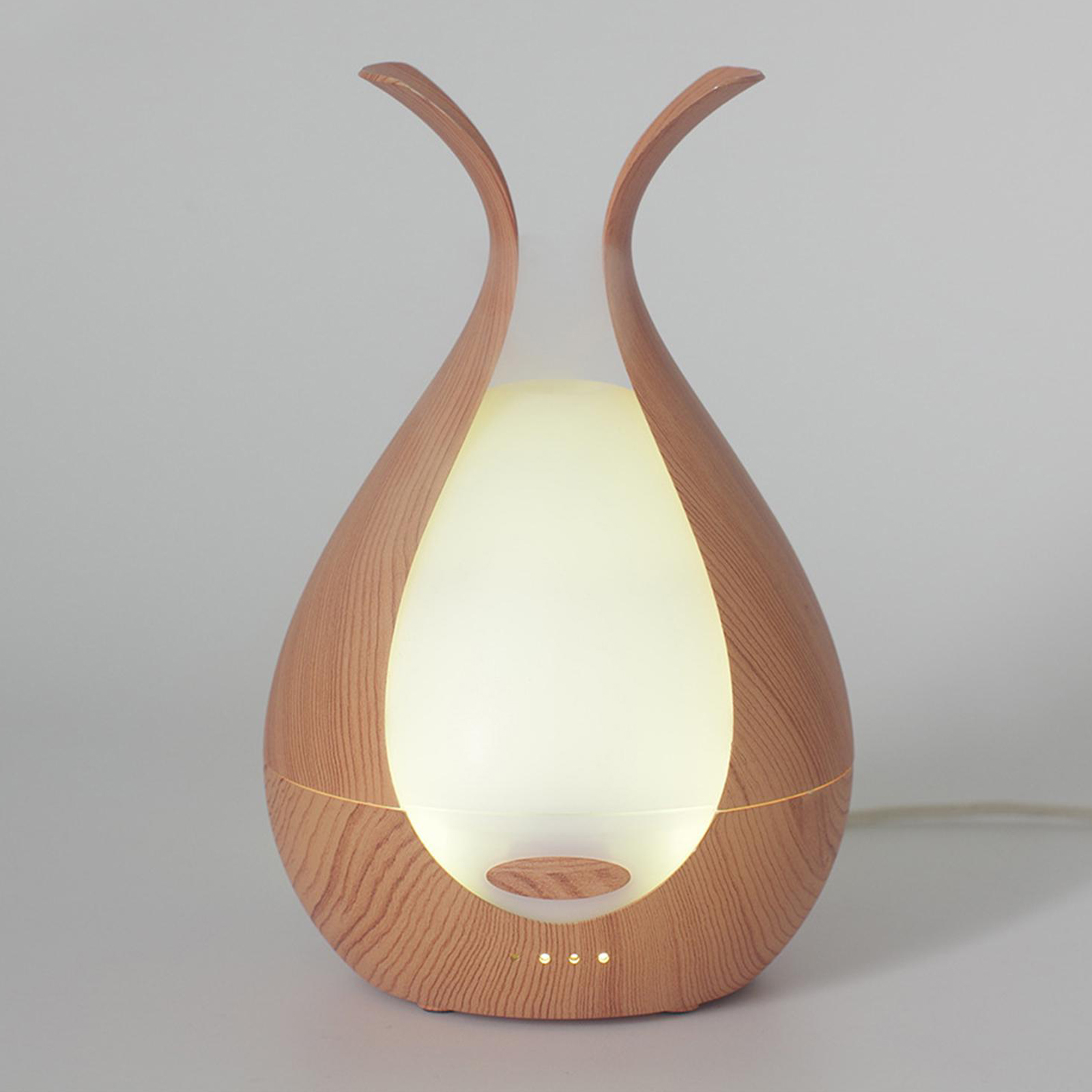 Aroma Essential Oil Diffuser Wood Grain Mute Aromatherapy Light Wood