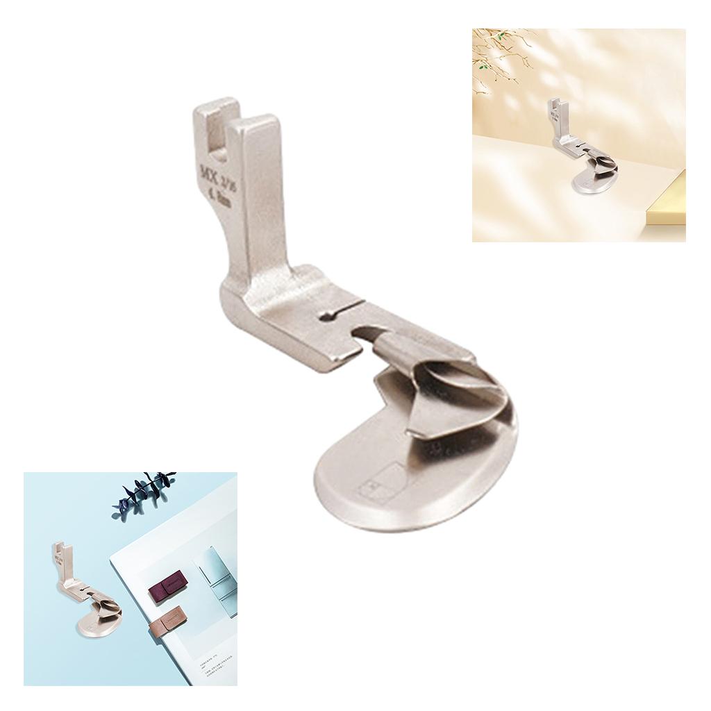 Rolled Hem Presser Foot for All Household Sewing Machines 3/4/5/6mm 5mm