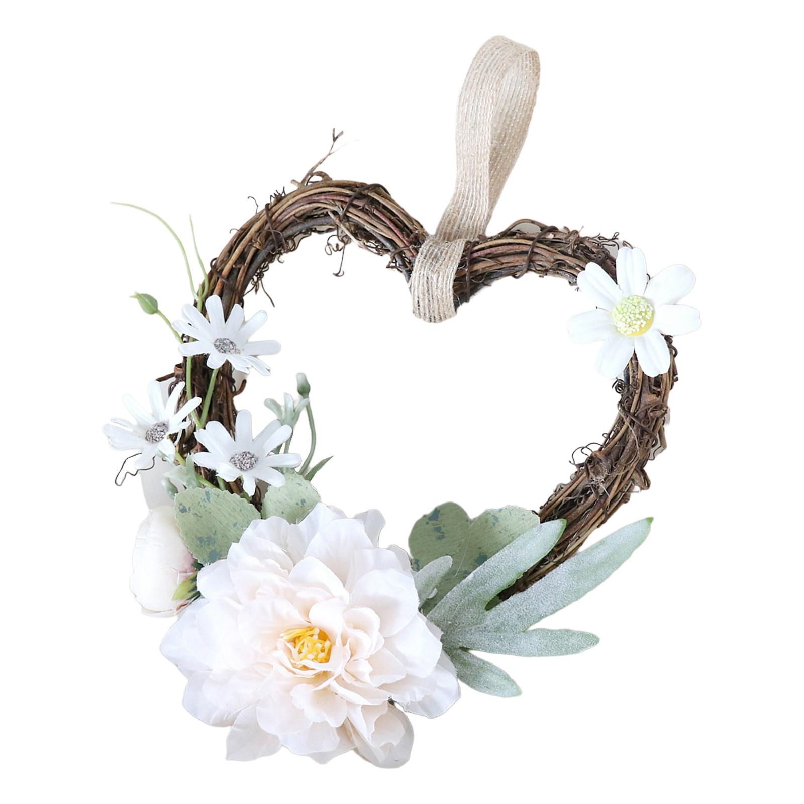 Heart Shaped Wreath Light Champagne