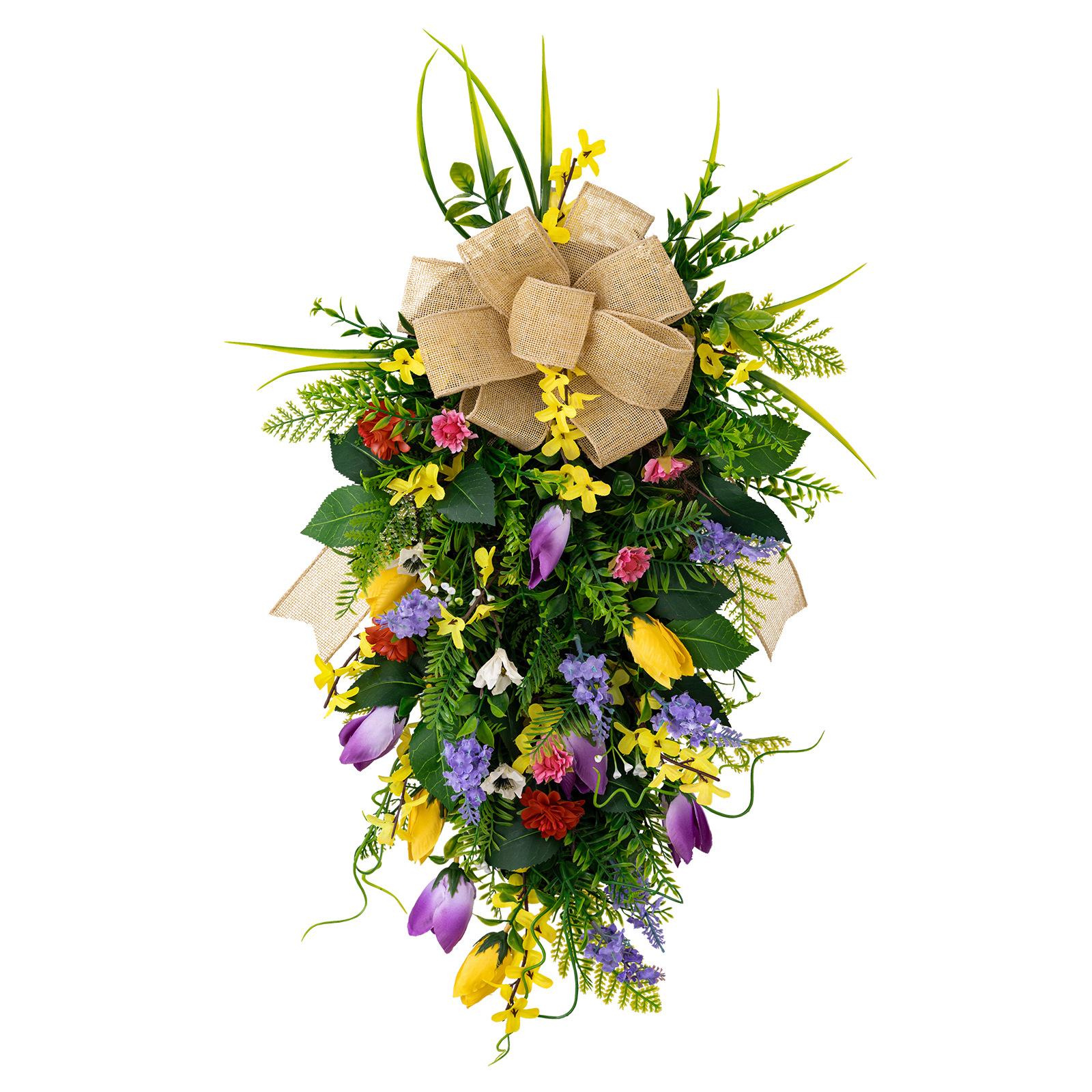 Tulips Swag Wreath