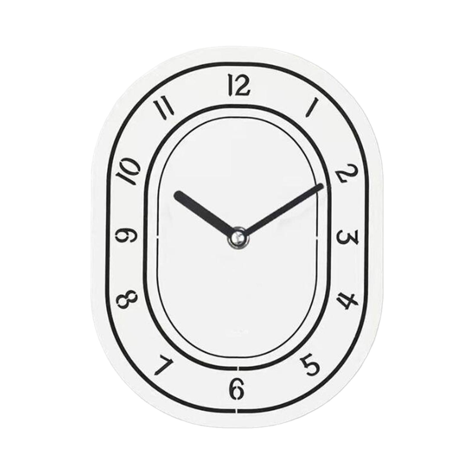 Oval Wall Clock