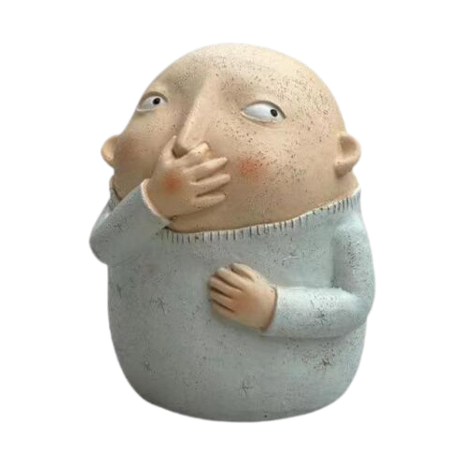 Resin Bathroom Statue