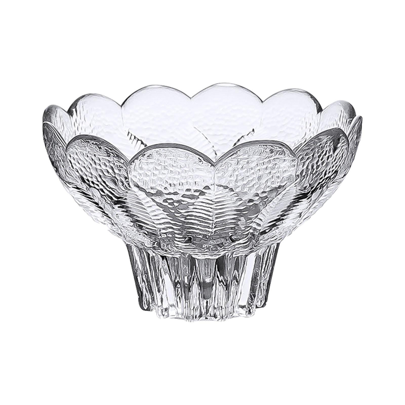 Glass Fruit Bowl 12X7Cm