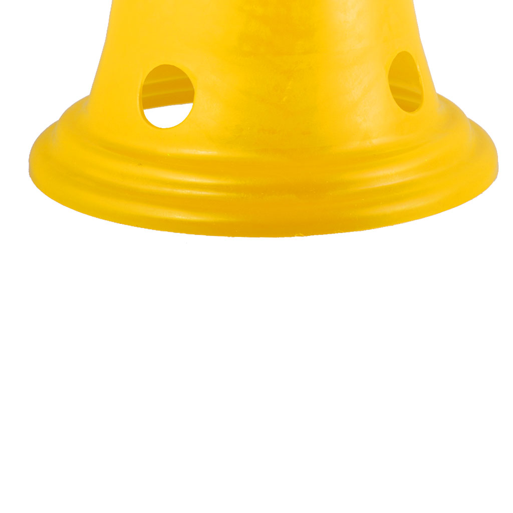 5pcs Sport Soccer Football Training Cone Traffic Safety Cones 30cm Yellow