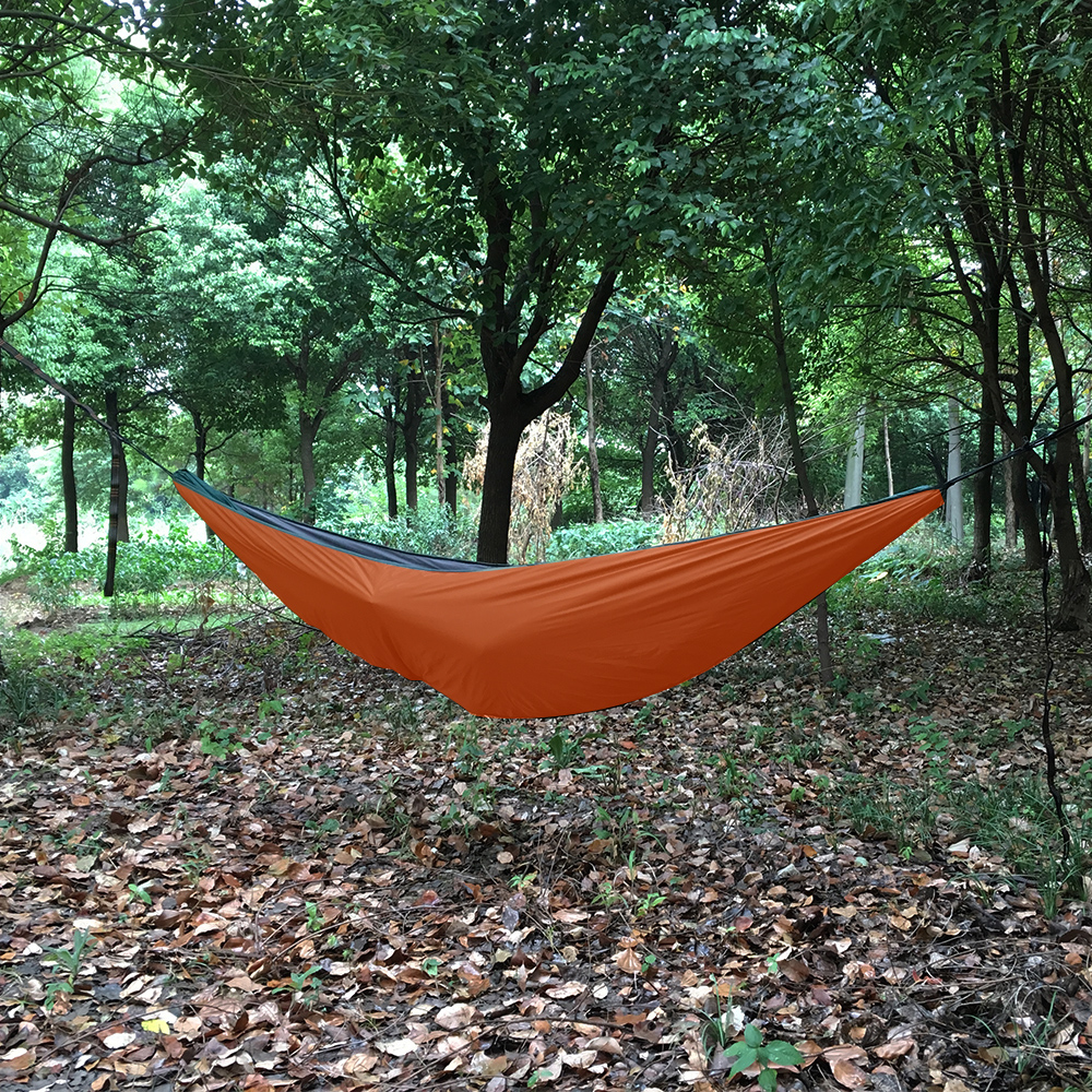 3 Seasons Outdoor Hammock Underquilt Under Blanket for Camping Orange