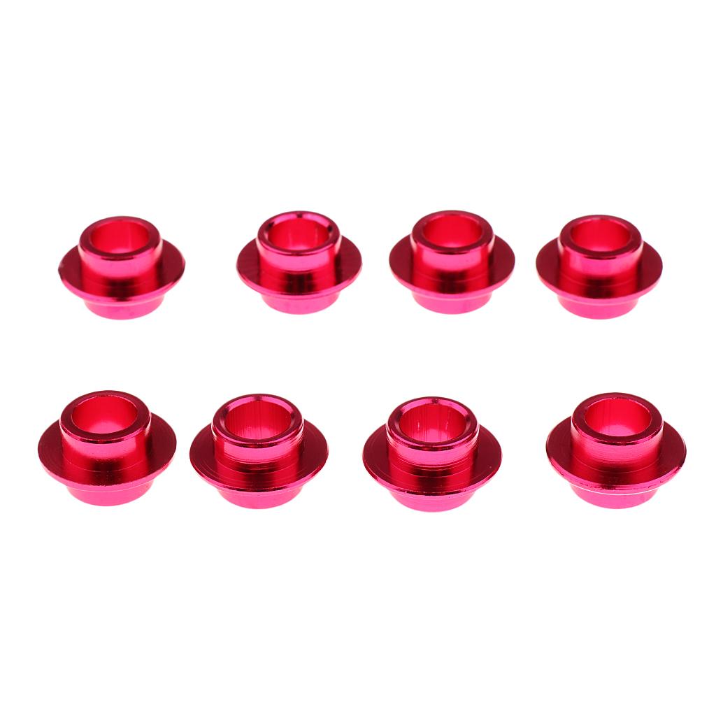 8 Pcs Skateboard Scooter Roller Inline Skate WHEEL BEARING SPACERS 8mm