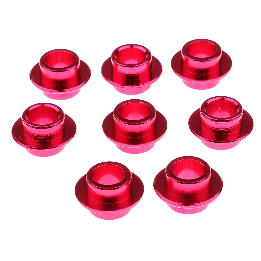 8 Pcs Skateboard Scooter Roller Inline Skate WHEEL BEARING SPACERS 8mm