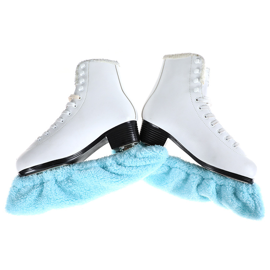 Sports Figure Ice Skate Blade Covers Soaker Guard Protector for Adult