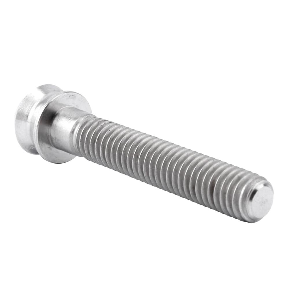 M6X35mm Bicycle Bike Column Headset Stem Cap Titanium Bolt Screw Silver