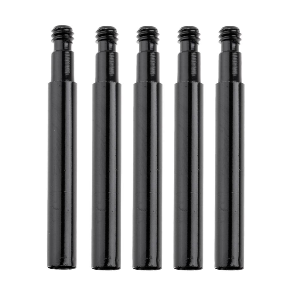 5 Pieces Colorful Tube Presta Valve Extension Tubular Extender for