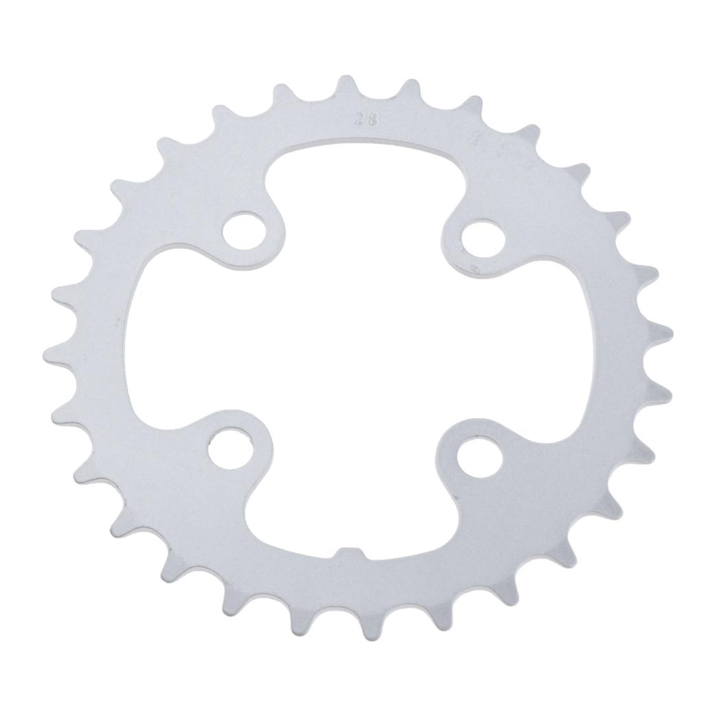 1 Piece Bike Chainring 64mm BCD Single Speed Chain Ring 28T