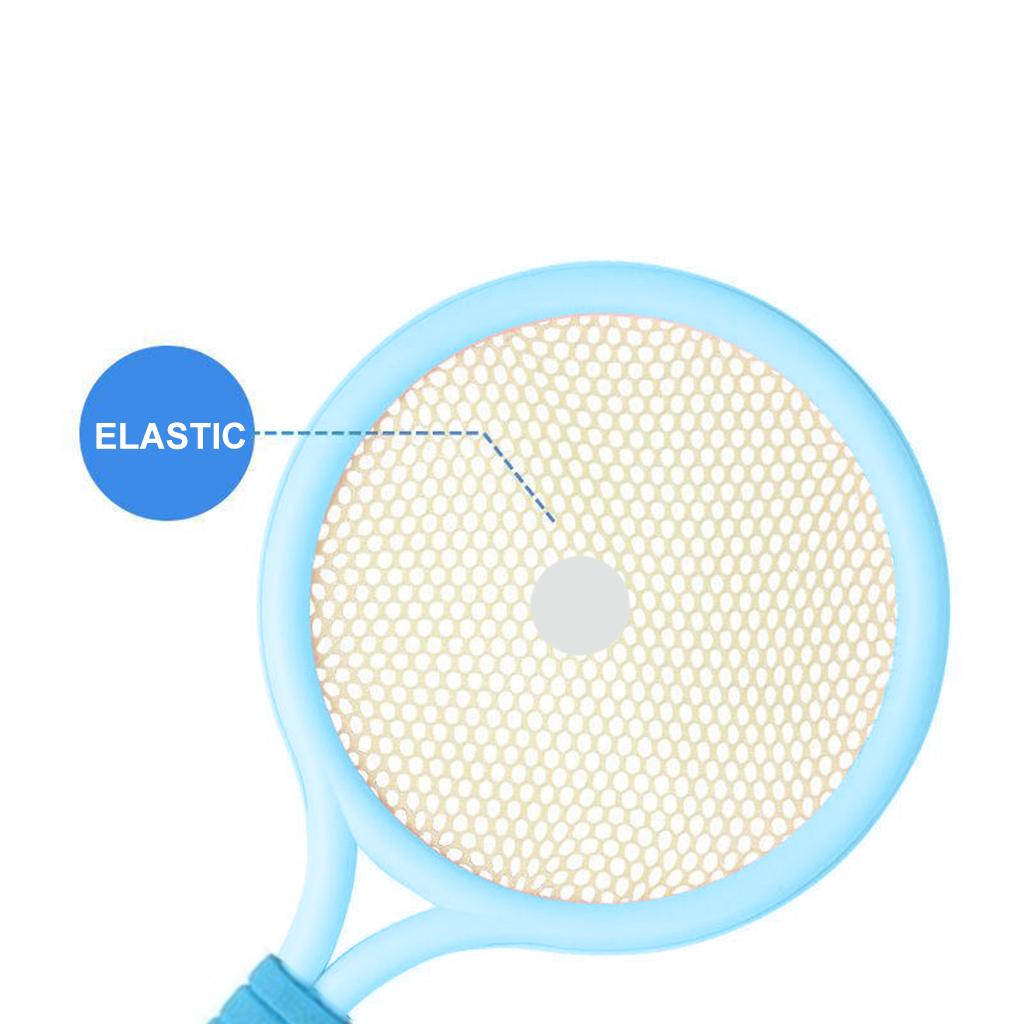 Kids Badminton Tennis Rackets Ball Set Garden Outdoor Toys Gift Blue