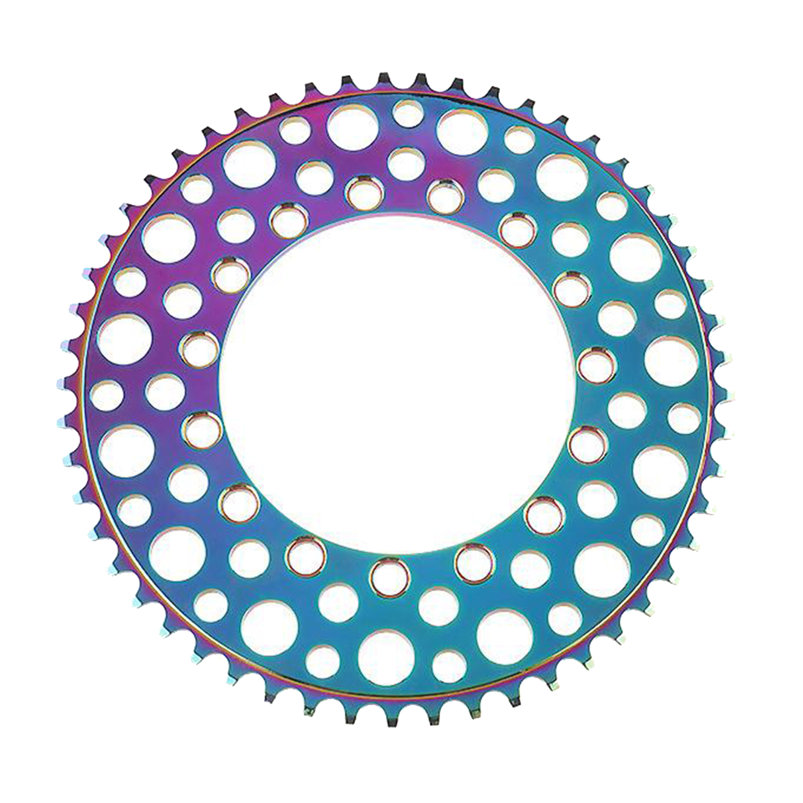 Bike Chainring 130BCD High Strength Chainwheel Sprockets Multicolor_54T