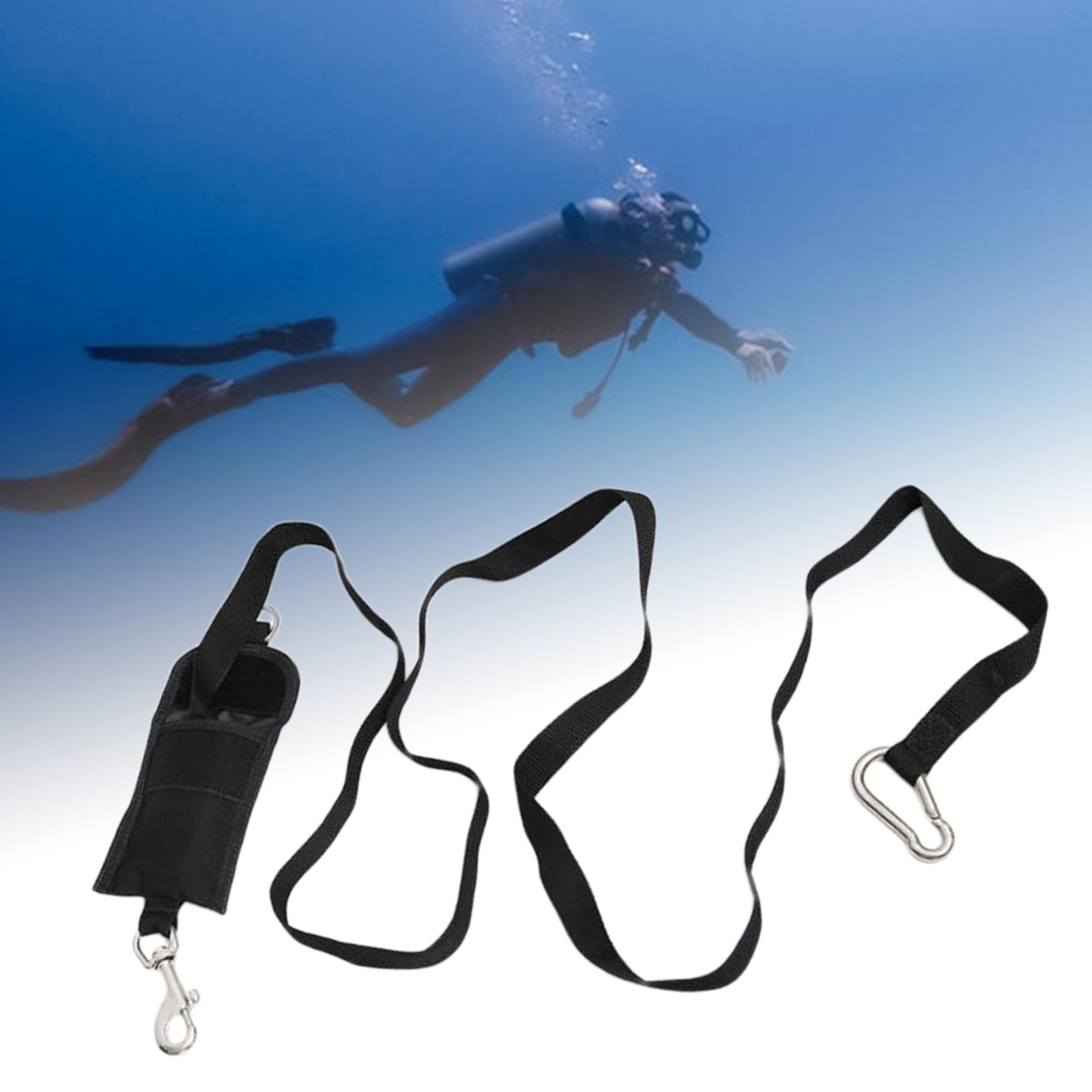 Diving Throw Bag with Swivel Snap Clips Underwater Freediving Anti-Lost