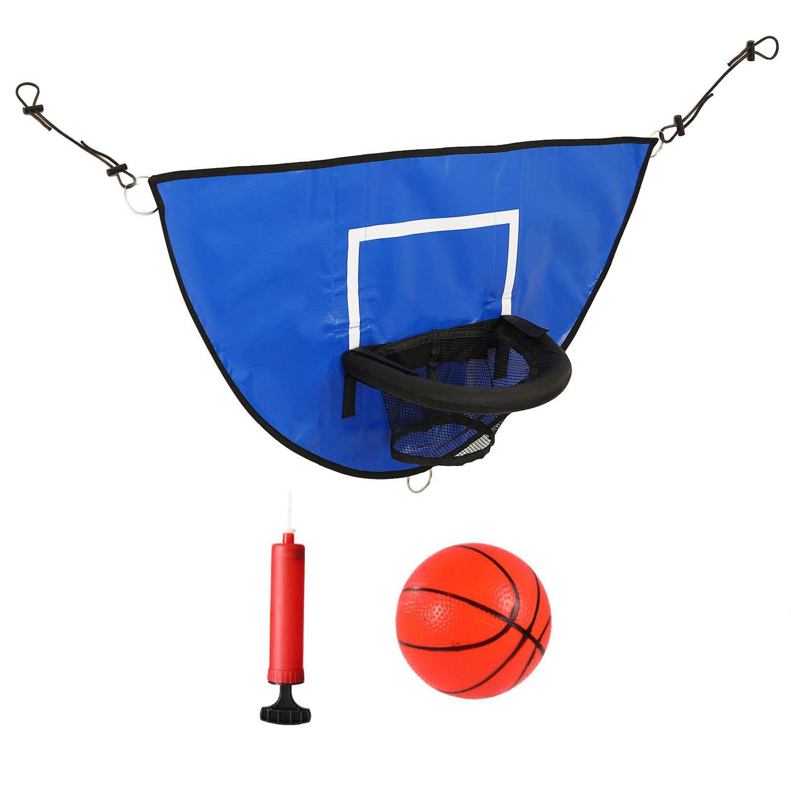 Mini Trampoline Basketball Hoop for Outdoor Easy to Assemble Basketball Rack