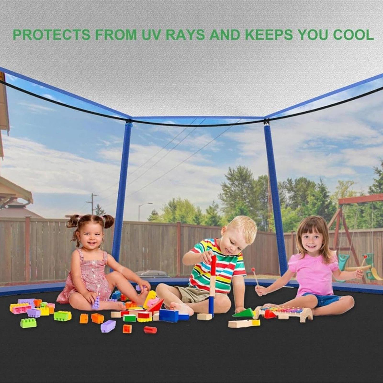 Trampoline Sunshade Cover Only for 16ft Trampoline Ceiling Trampoline Awning