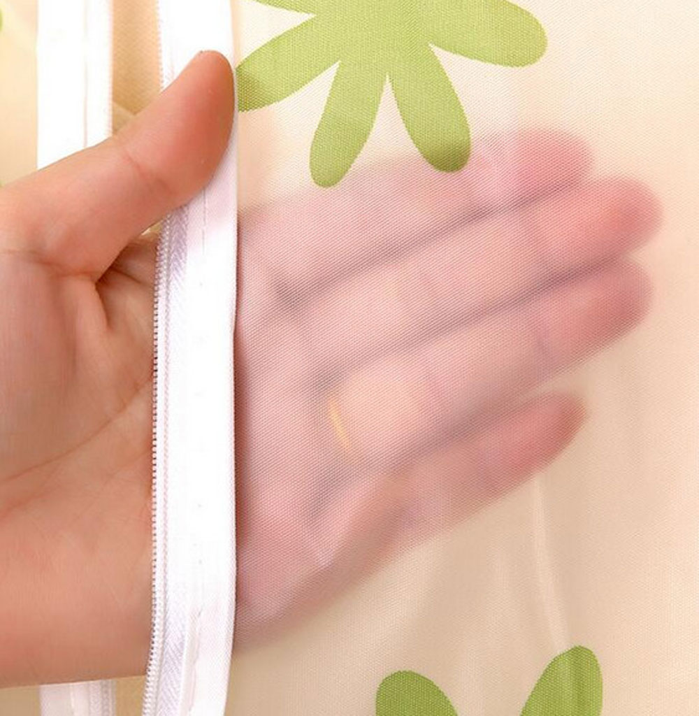 Clothes Dress Suit Garment Protective Bag Dustproof Cover Green 110cmx60cm