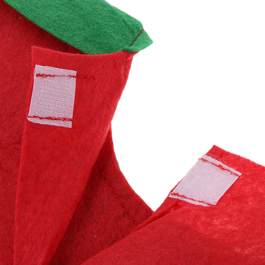 Kids Tomato Costume Non-woven Fabric Vegetable Outfit Party Fancy Dress