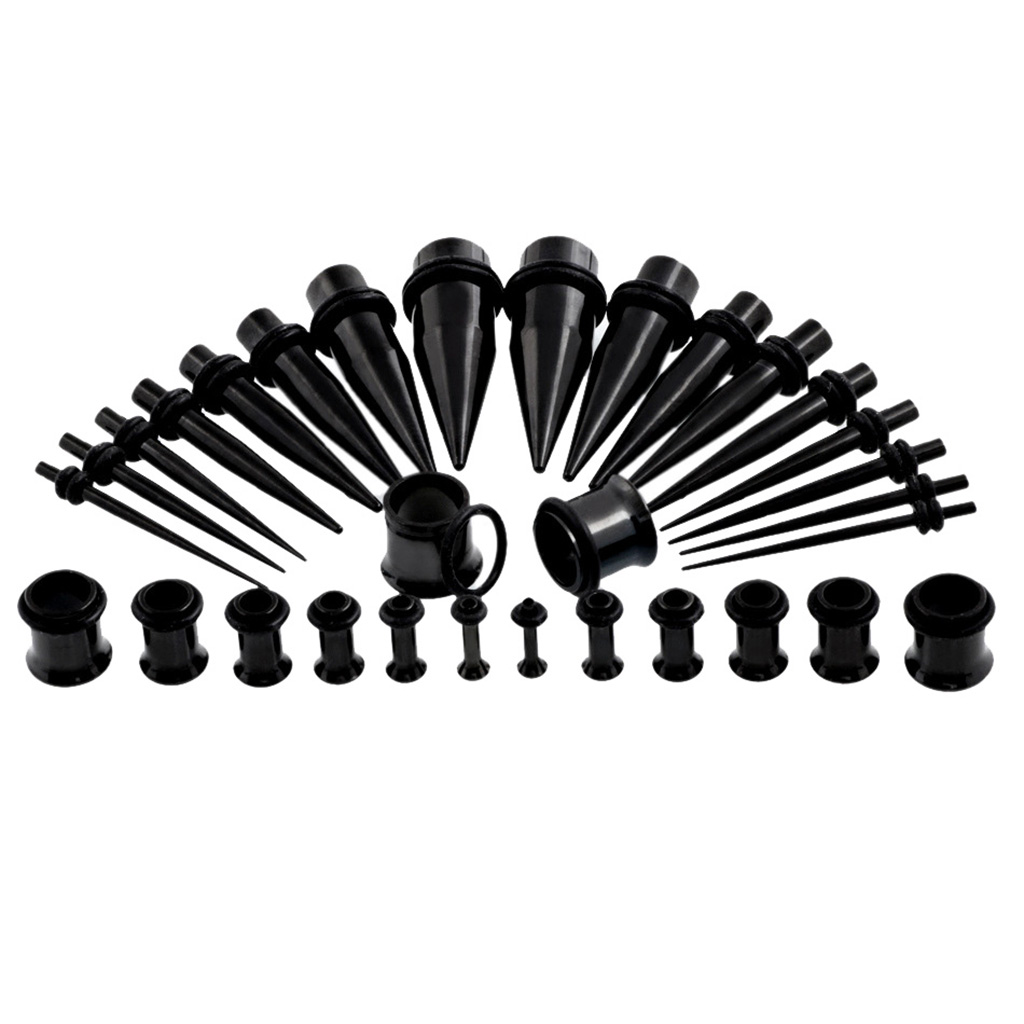 Ear Gauges Stretching Kit 36 Pieces