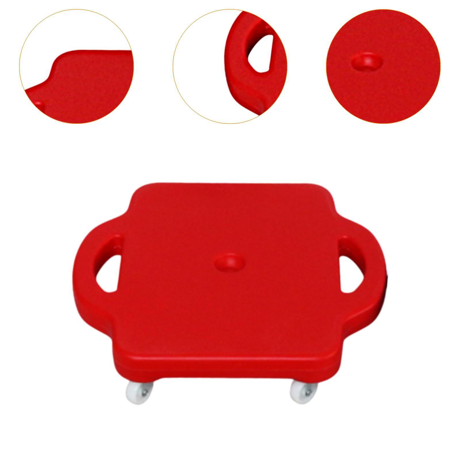 Kids Scooter Board for Preschool Development Physical Education Recess Toys red