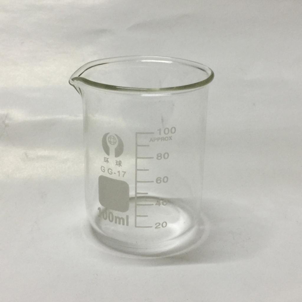 Niedrige Form Borosilikatglas Messbecher Chemie Labor Glas