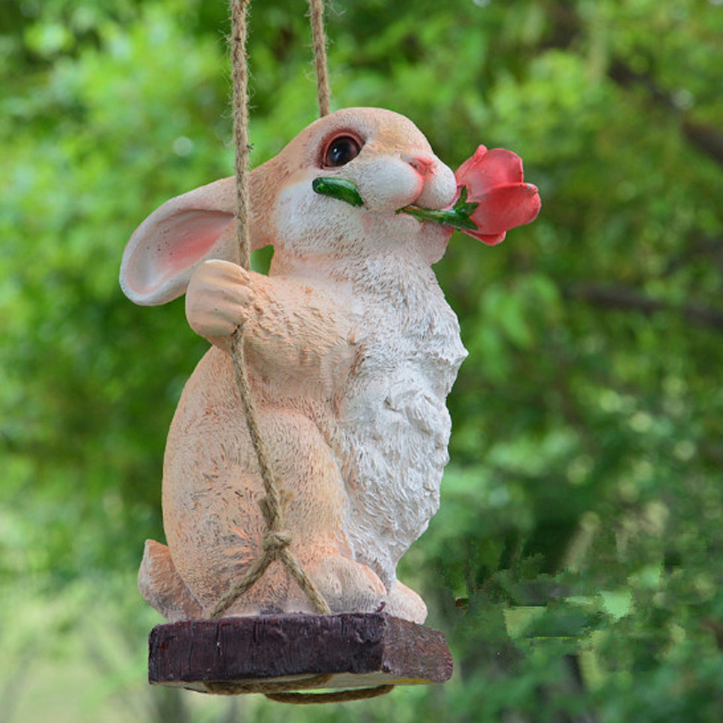 garden animal statues resin