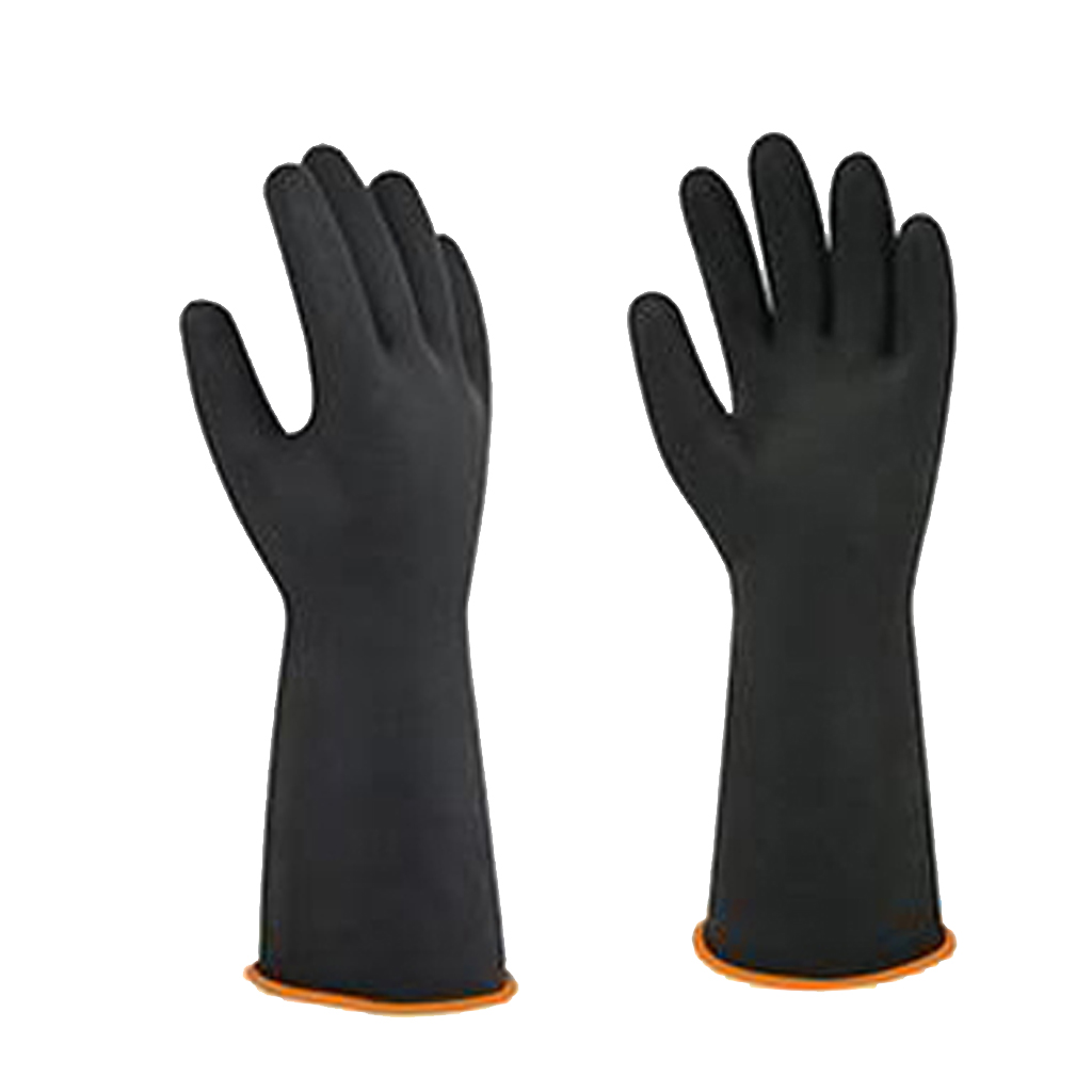 Extra Long 55cm Latex Rubber Gloves Work Safety Rubber Gloves Multi