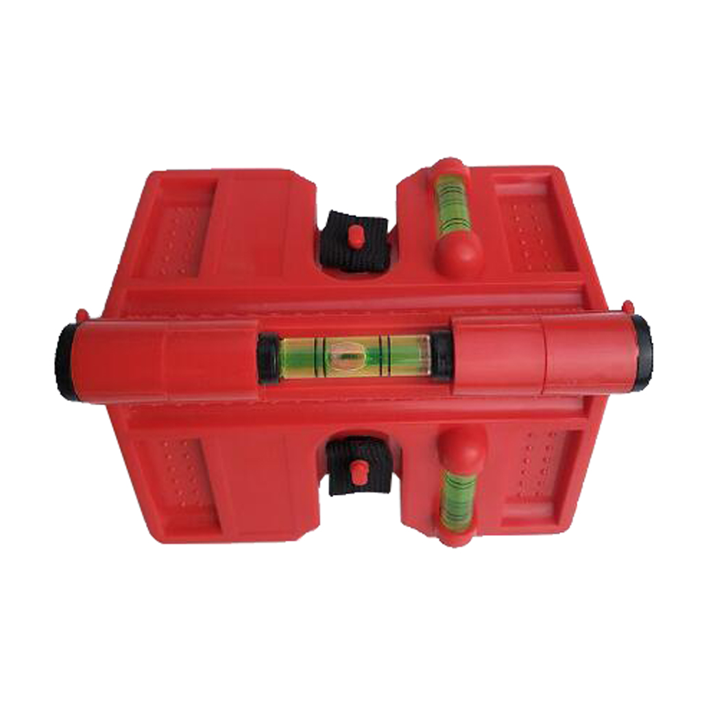 ABS Plastic Foldable Cylinder Magnetic Level Adjustable Angle Pipe Meter