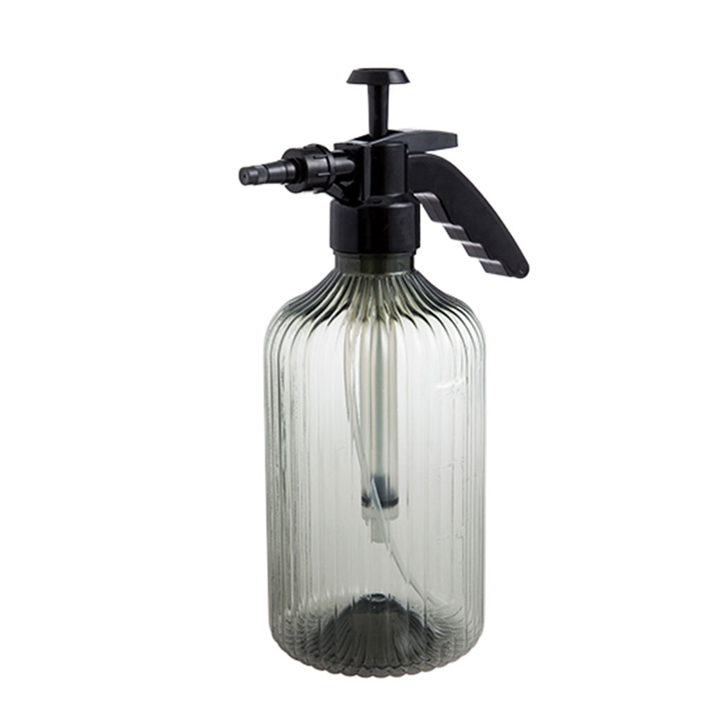 Water Spray Bottle Flowers Plant Hand Garden Watering Cleaning Tool Gray 2L