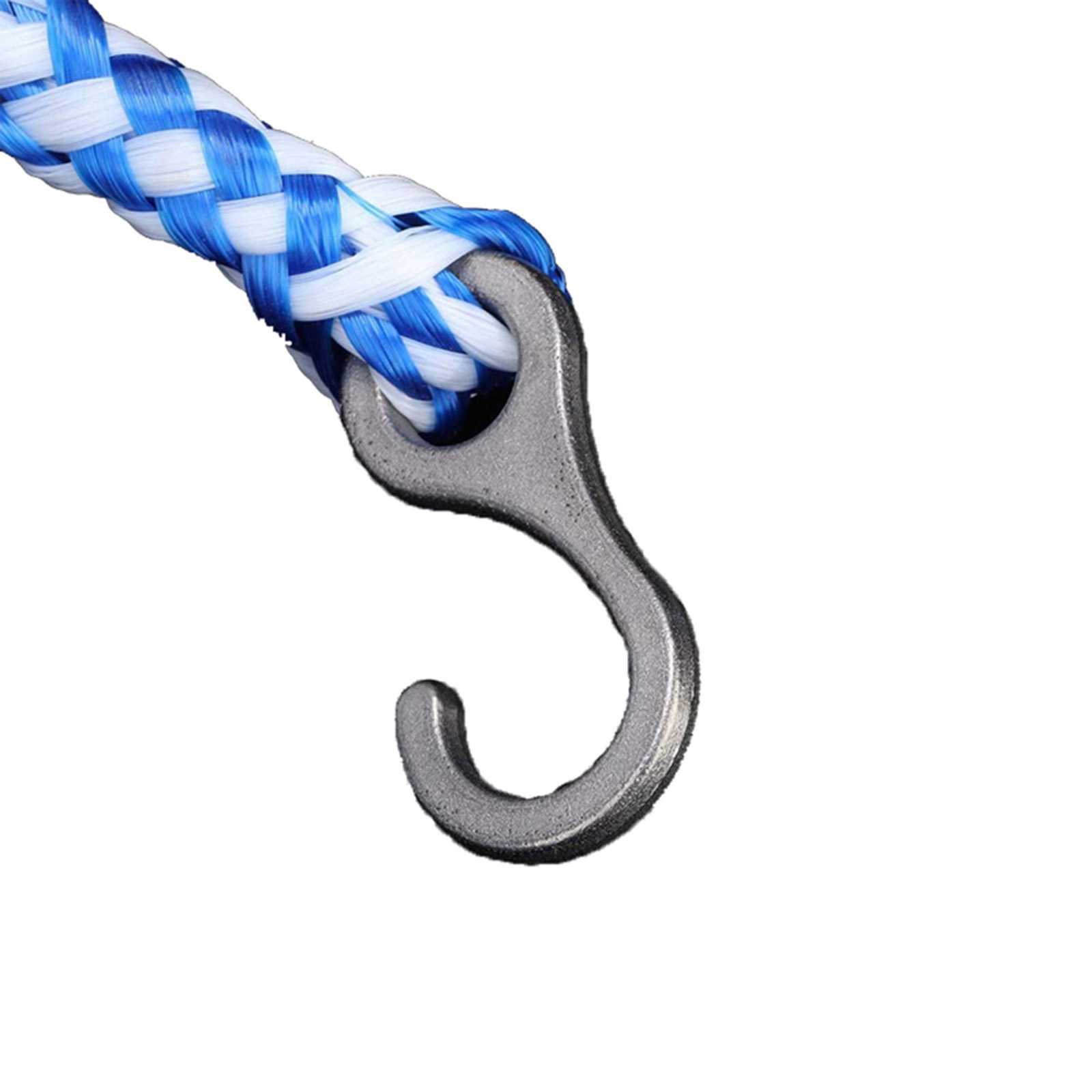 Swimming Pool Safety Rope Line Rope & Float Kit w/ Hooks 16'