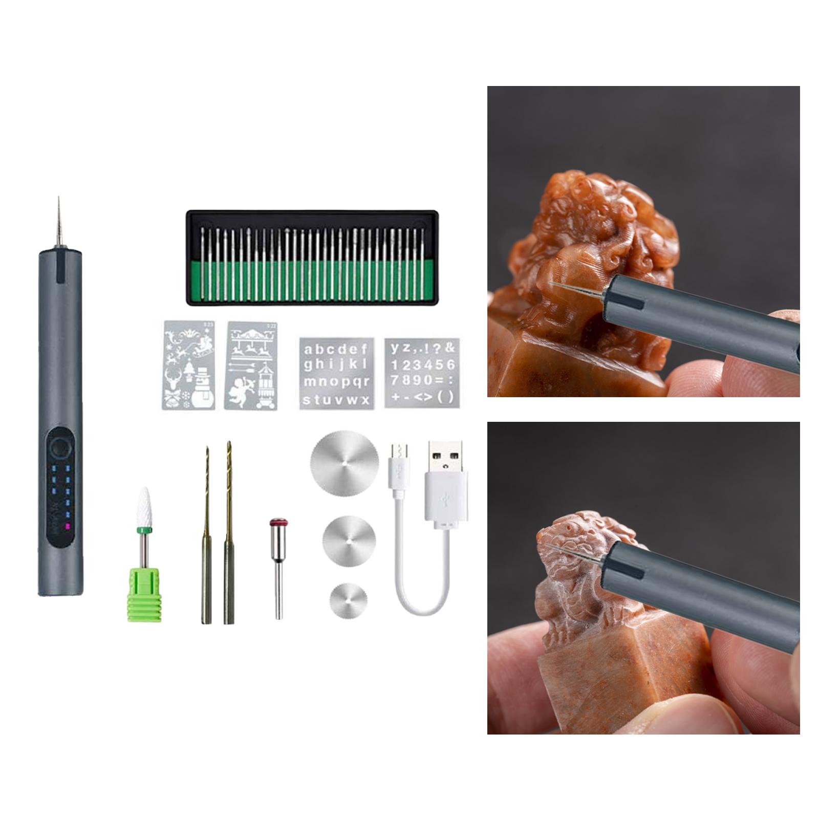 Electric Engraving Pen Electric Grinder Pen for Carving Stone Engraving